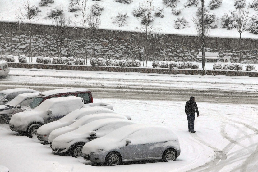 قصة مصورة: تساقط الثلوج على تركيا