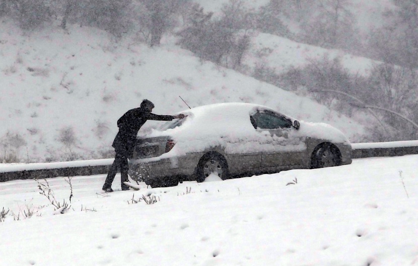 قصة مصورة: تساقط الثلوج على تركيا