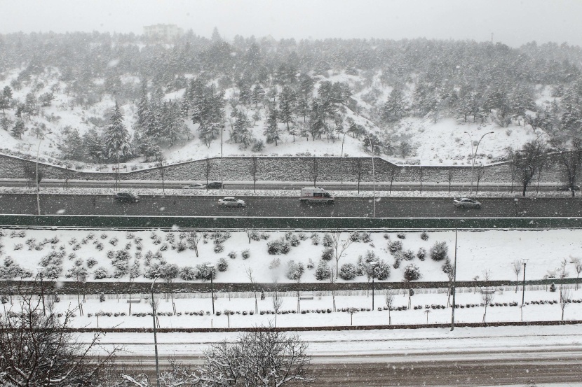قصة مصورة: تساقط الثلوج على تركيا