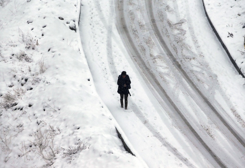 قصة مصورة: تساقط الثلوج على تركيا
