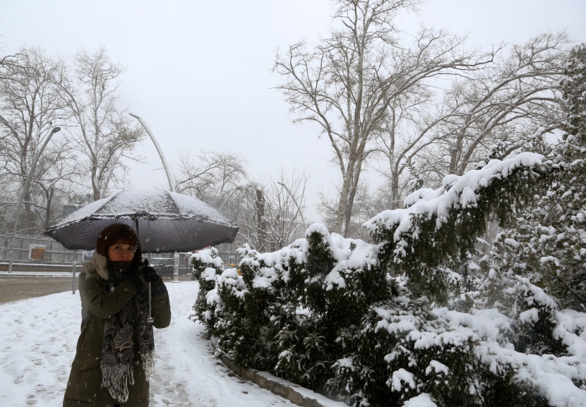 قصة مصورة: تساقط الثلوج على تركيا
