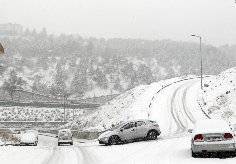 قصة مصورة: تساقط الثلوج على تركيا