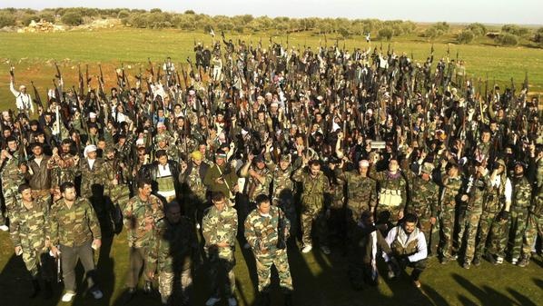 تدريب وتسليح خمسة ألآف مقاتل معارض لنظام بشار الأسد