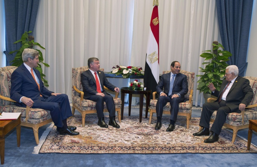 قمة مصرية أمريكية أردنية فلسطينية على هامش مؤتمر مصرالمستقبل