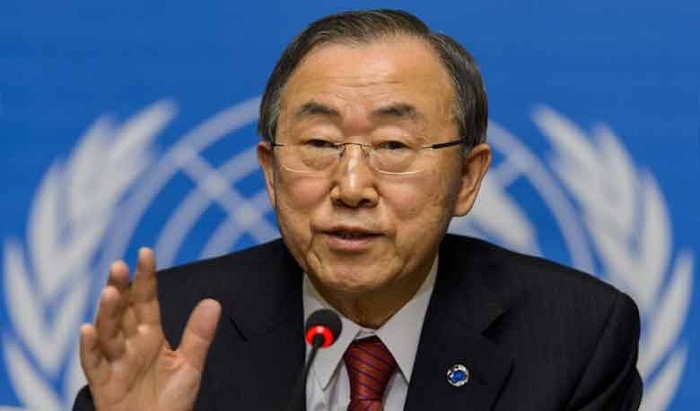 بان كي مون: محاولات الحوثيين للاستيلاء على الأرض بالقوة انتهاك لقرارات مجلس الأمن