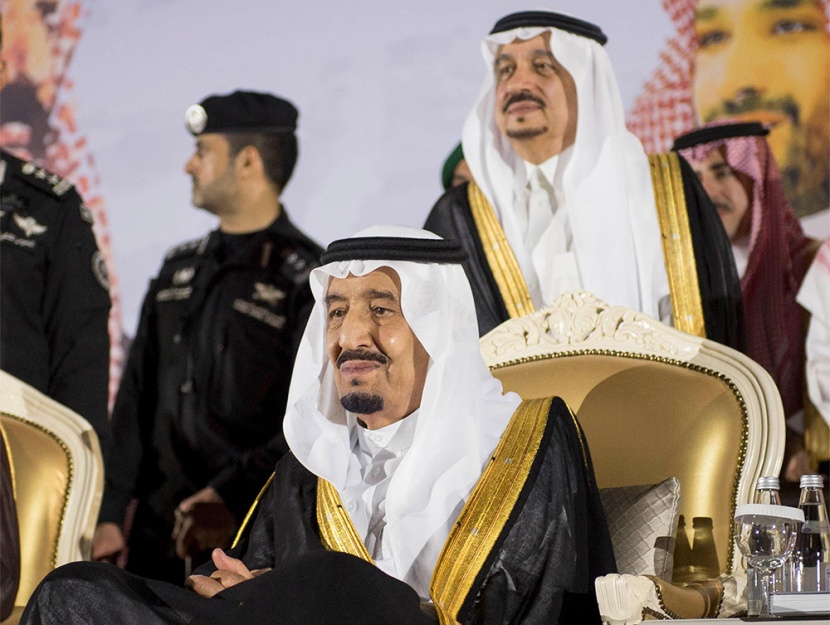 الرياض تحتفل بتولي الملك سلمان مقاليد الحكم