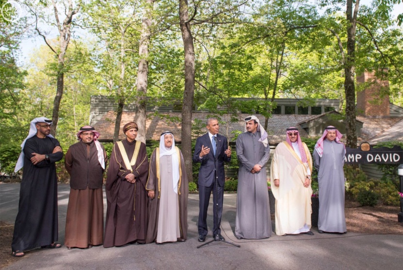 بيان مشترك لرؤساء وفود دول الخليج في كامب ديفيد