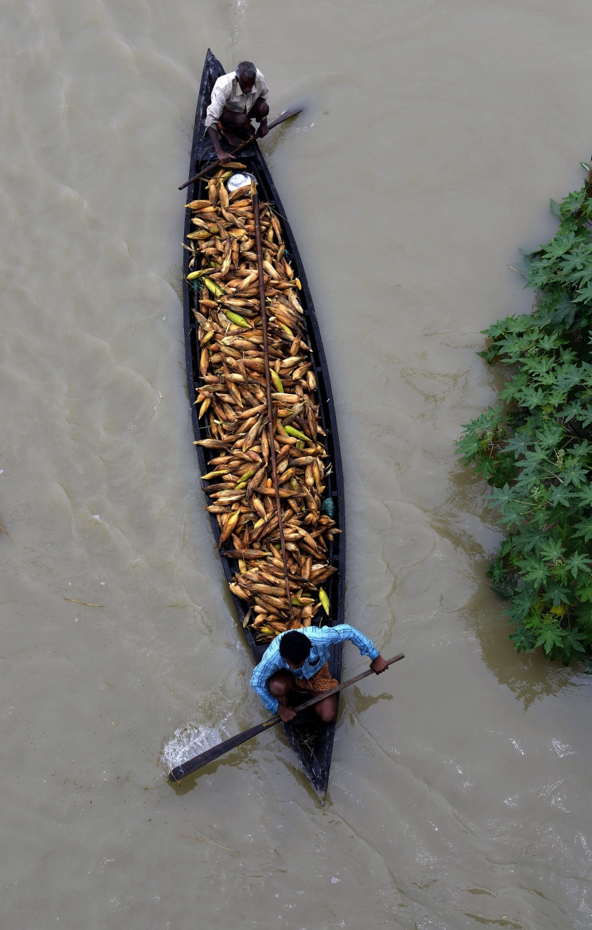 قصة مصورة: فيضانات الهند