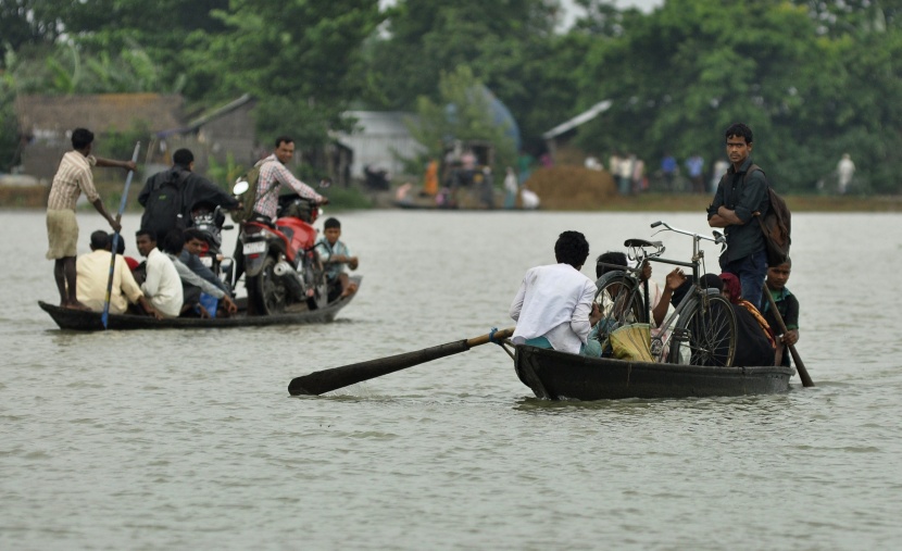 قصة مصورة: فيضانات الهند