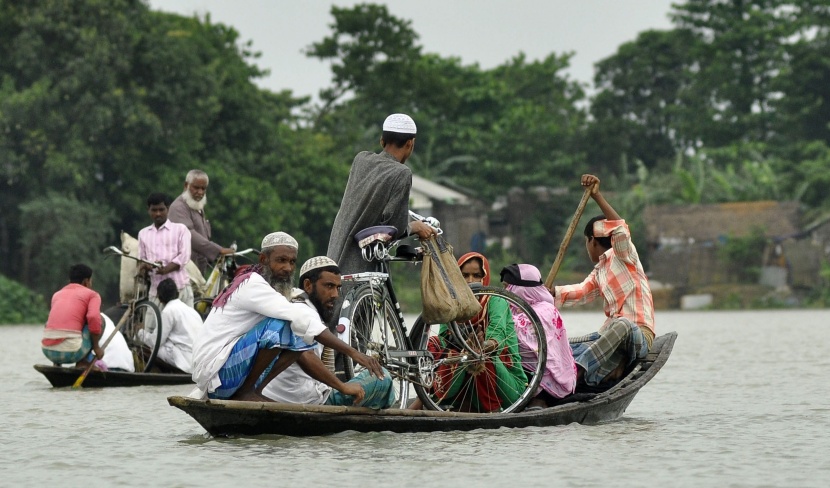 قصة مصورة: فيضانات الهند