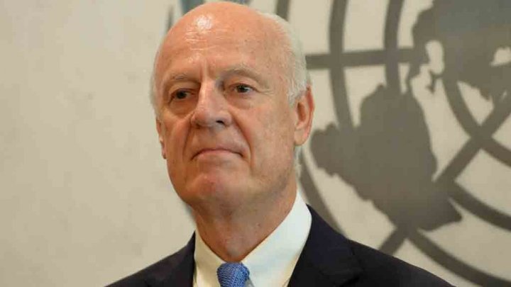 لبحث البراميل المتفجرة.. دي ميستورا يزور دمشق