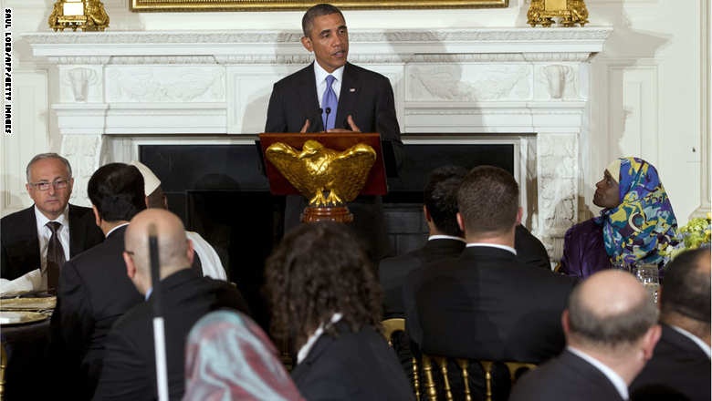 أوباما يهنئ المسلمين بحلول شهر رمضان