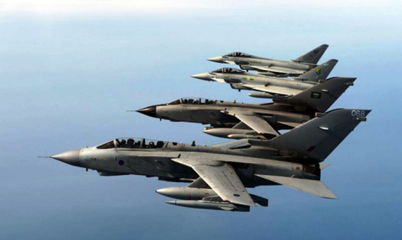 طائرات التحالف تشن 28 غارة على "داعش" فى سوريا والعراق