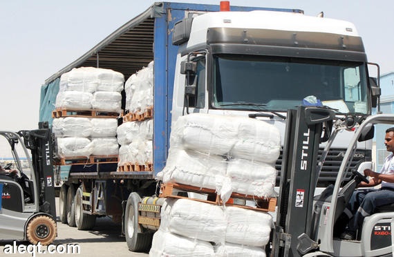 وصول 3 ملايين طن من الغذاء إلي اليمن خلال أيام