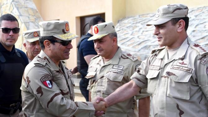 السيسي: متشددوا سيناء حاولوا إقامة ولاية تابعة لـ"داعش" وفشلوا