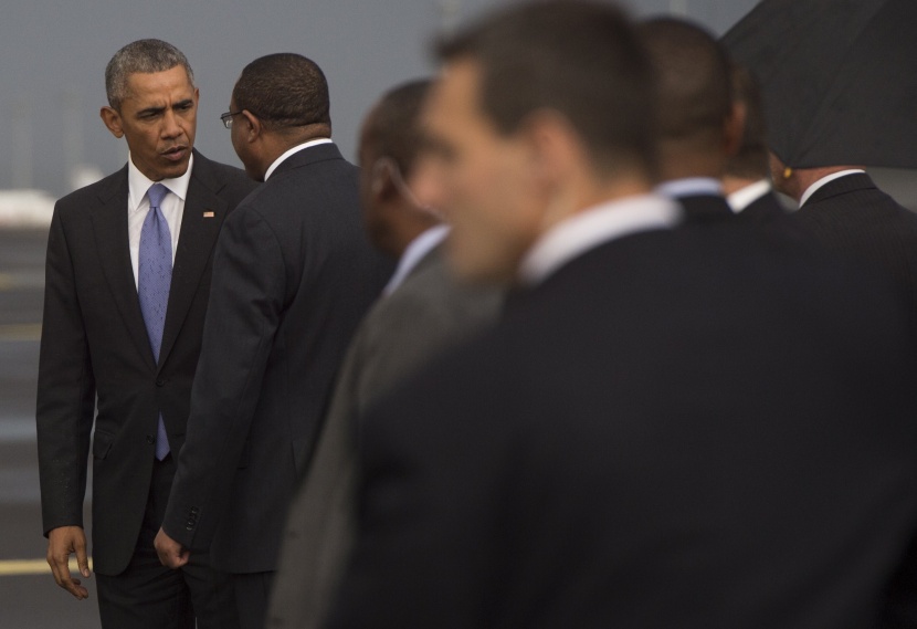 قصة مصورة : الرئيس الأمريكي يصل إلى إثيوبيا