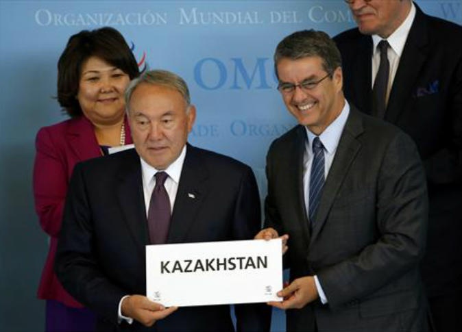 "التجارة العالمية" تقبل كازاخستان عضواً جديدا