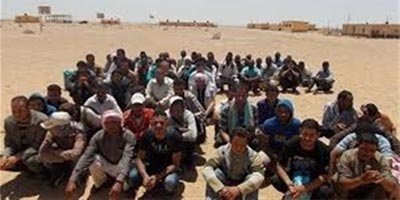 الأمن المصري يحبط محاولة تسلل 105 أشخاص إلى ليبيا