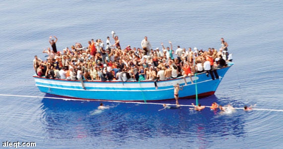 البحرية الإيطالية تنقذ 1700 مهاجر في البحر المتوسط