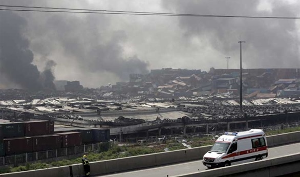 شينخوا:الشرطة الصينية تعتقل 12 شخصا للاشتباه بهم في انفجاري تيانجين