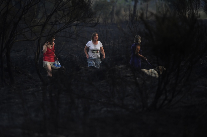 قصة مصورة: إجلاء آلاف الأشخاص في إسبانيا بسبب حرائق الغابات