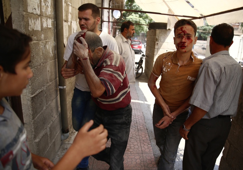 مستشفيات دوما الميدانية تروي للعالم إجرام النظام السوري