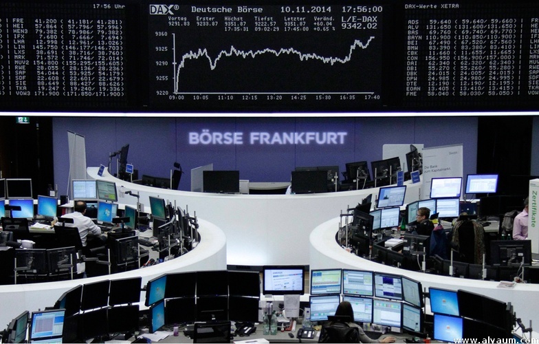 الأسهم الأوروبية ترتفع بدعم من تصريحات دراجي