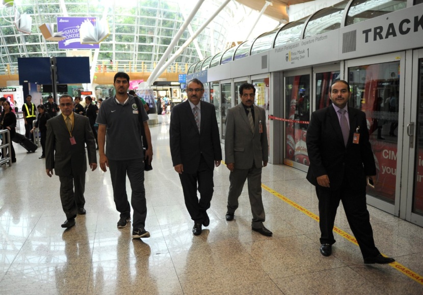 المنتخب السعودي يصل كوالالمبور لمواجهة ماليزيا