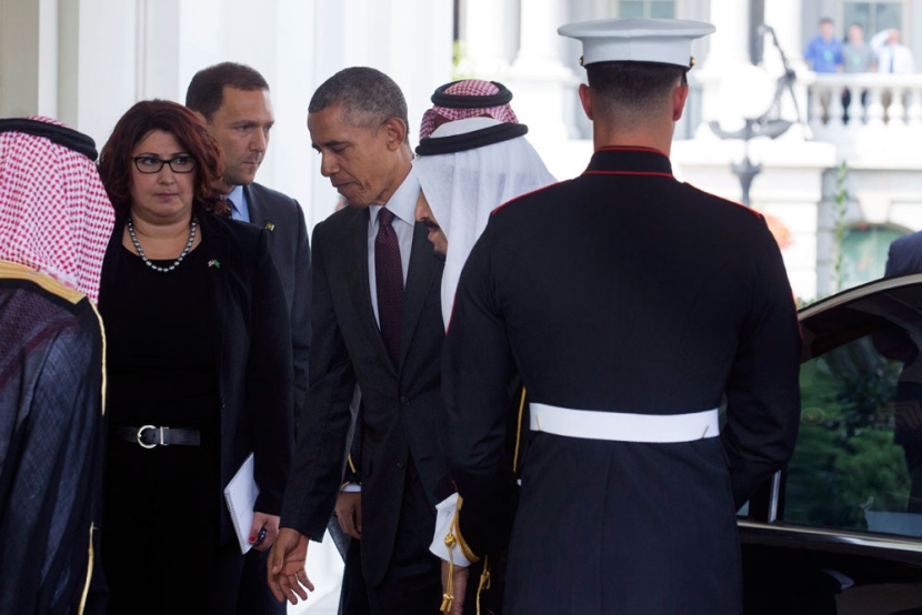 الملك سلمان يلتقي مع الرئيس الأمريكي في واشنطن