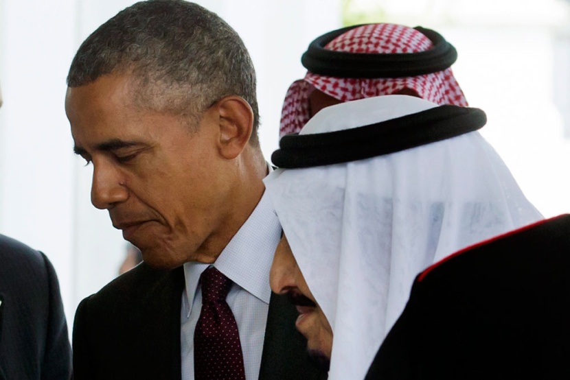 الملك سلمان يلتقي مع الرئيس الأمريكي في واشنطن