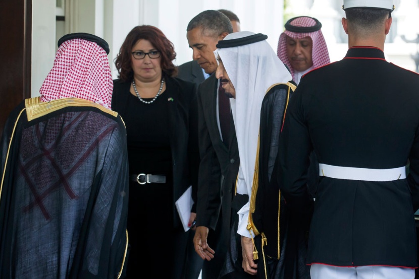 الملك سلمان يلتقي مع الرئيس الأمريكي في واشنطن