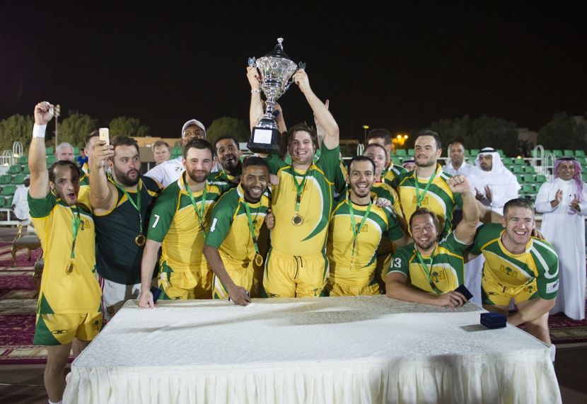 الرياض فالكونز أبطالا لخامس بطولات الرقبي