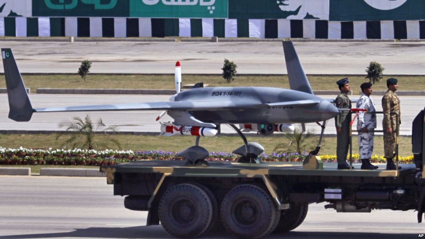 باكستان تنشر أول طائرة بلا طيار محلية الصنع