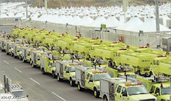 قطع التيار الكهربائي والمياه عن المنشآت "المخالفة" لإيواء الحجاج