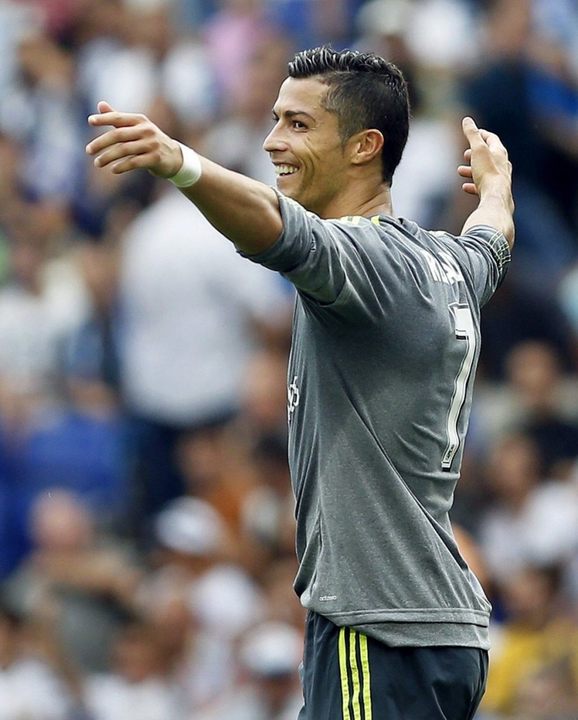 خماسية رونالدو تجعله الهداف التاريخي لريال في دوري اسبانيا