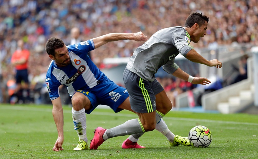 خماسية رونالدو تجعله الهداف التاريخي لريال في دوري اسبانيا