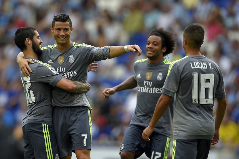 خماسية رونالدو تجعله الهداف التاريخي لريال في دوري اسبانيا