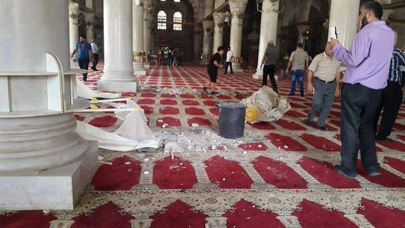 مواجهات المسجد الأقصى تسقط 26 مصابا