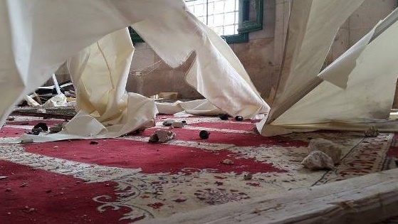 مواجهات المسجد الأقصى تسقط 26 مصابا