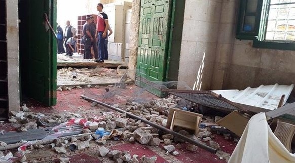 مواجهات المسجد الأقصى تسقط 26 مصابا