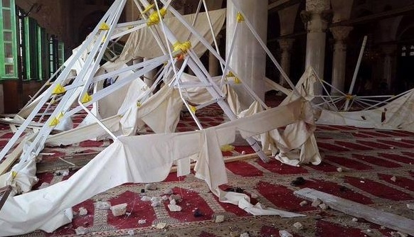 مواجهات المسجد الأقصى تسقط 26 مصابا