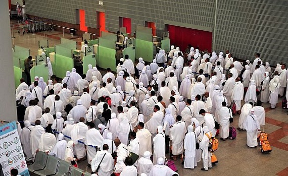 وصول 1.1 مليون حاج للمملكة حتى يوم أمس