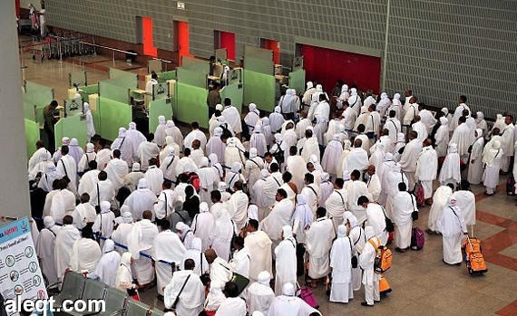 1.372.148 حاجاً قدموا من الخارج حتى يوم أمس
