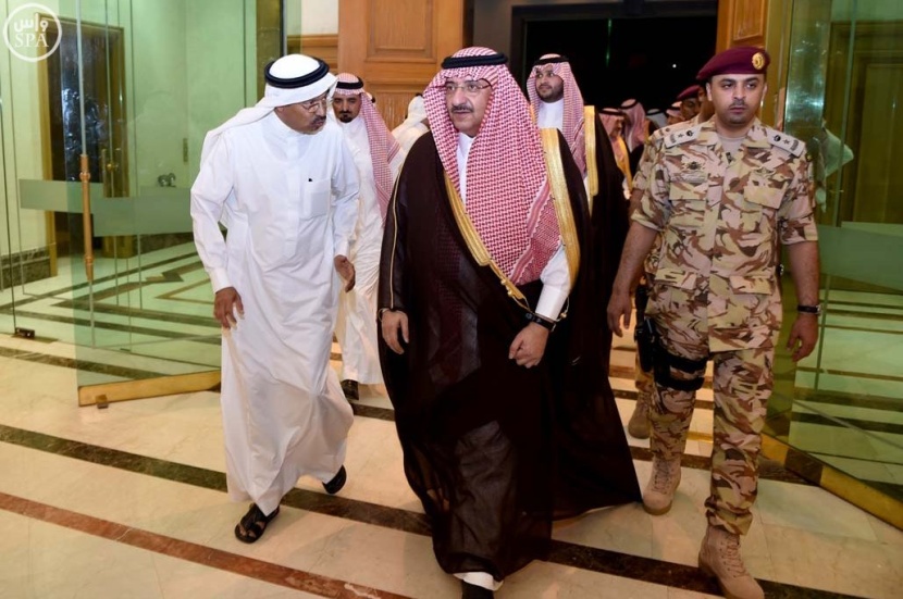 ولي العهد يصل إلى منى