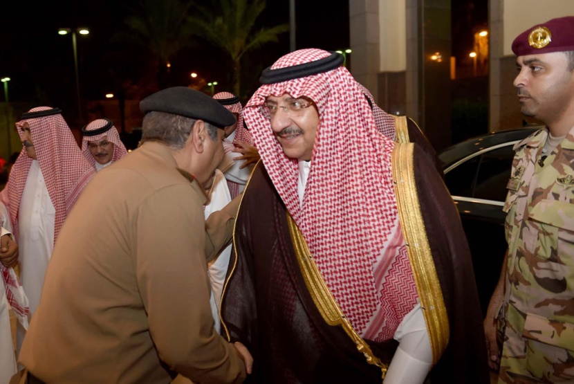 ولي العهد يصل إلى منى