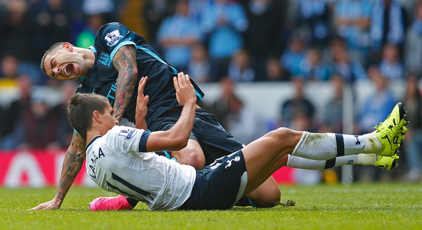 تسونامي توتنهام يغرق مانشستر سيتي برباعية في الدوري