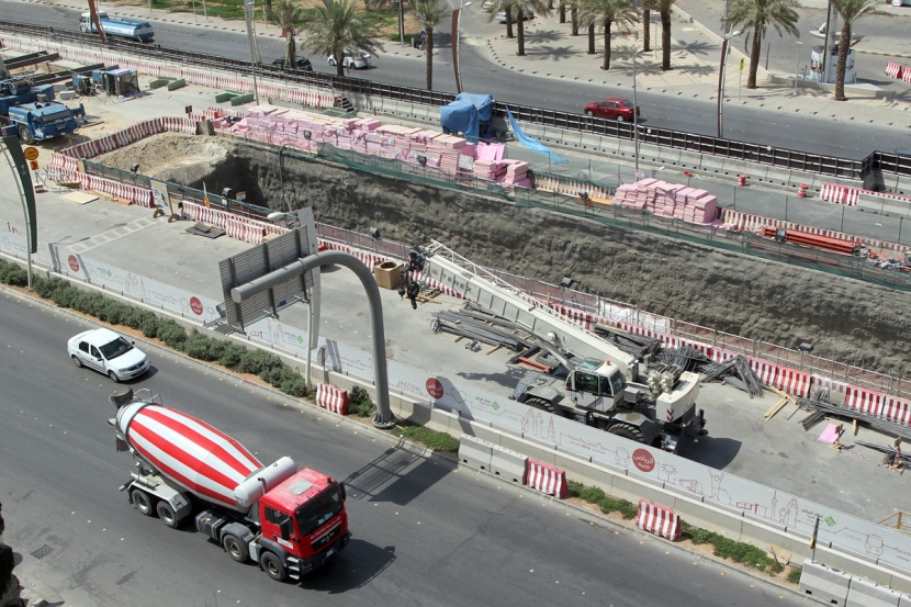 قصة مصورة : بدء تركيب جسور "قطار الرياض"