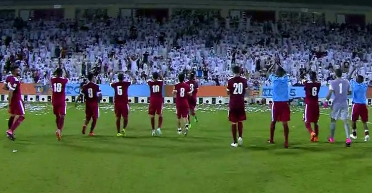 قطر تتفوق على الصين بهدف بوضيف في التصفيات الآسيوية