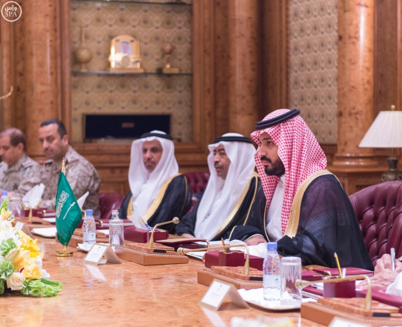 ولي ولي العهد ووزير الدفاع الفرنسي يبحثان تطورات الأوضاع في منطقة الشرق الأوسط