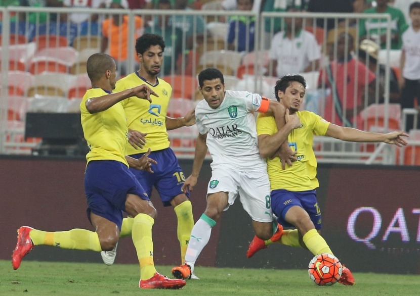 قصة مصورة: "هاتريك" السومة يقود الأهلي لعقاب النصر
